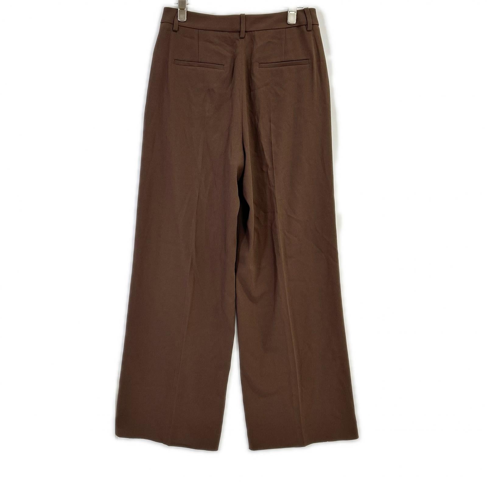 theory luxe セオリーリュクス 25AW ブラウン ストレートパンツ Etis Chester ボトムス