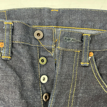 TEDMAN テッドマン デビル002 インディゴ パッチ付き デニムパンツ ボトムス