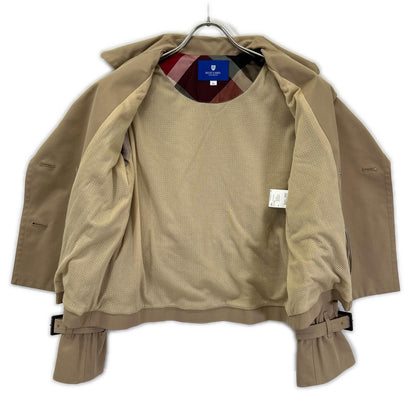 BLUE LABEL CRESTBRIDGE ブルーレーベルクレストブリッジ 55F03-830-42 ベージュ テックトレンチブルゾン トップス