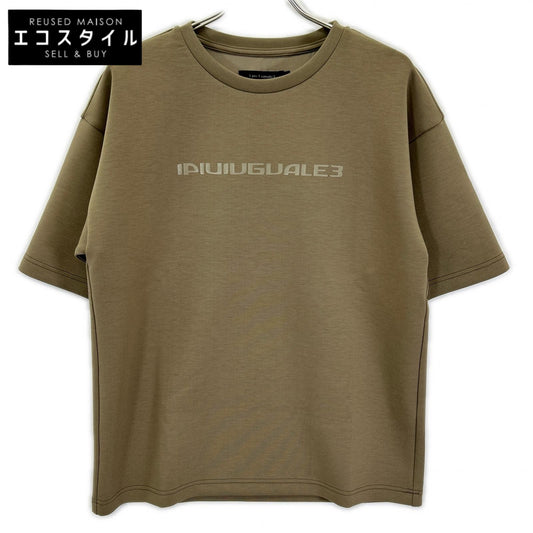 1piu1uguale3 ウノピゥウノウグァーレトレ MRT371-PRY118 カーキ S/S BIG CREW TEE ロゴプリントTシャツ トップス