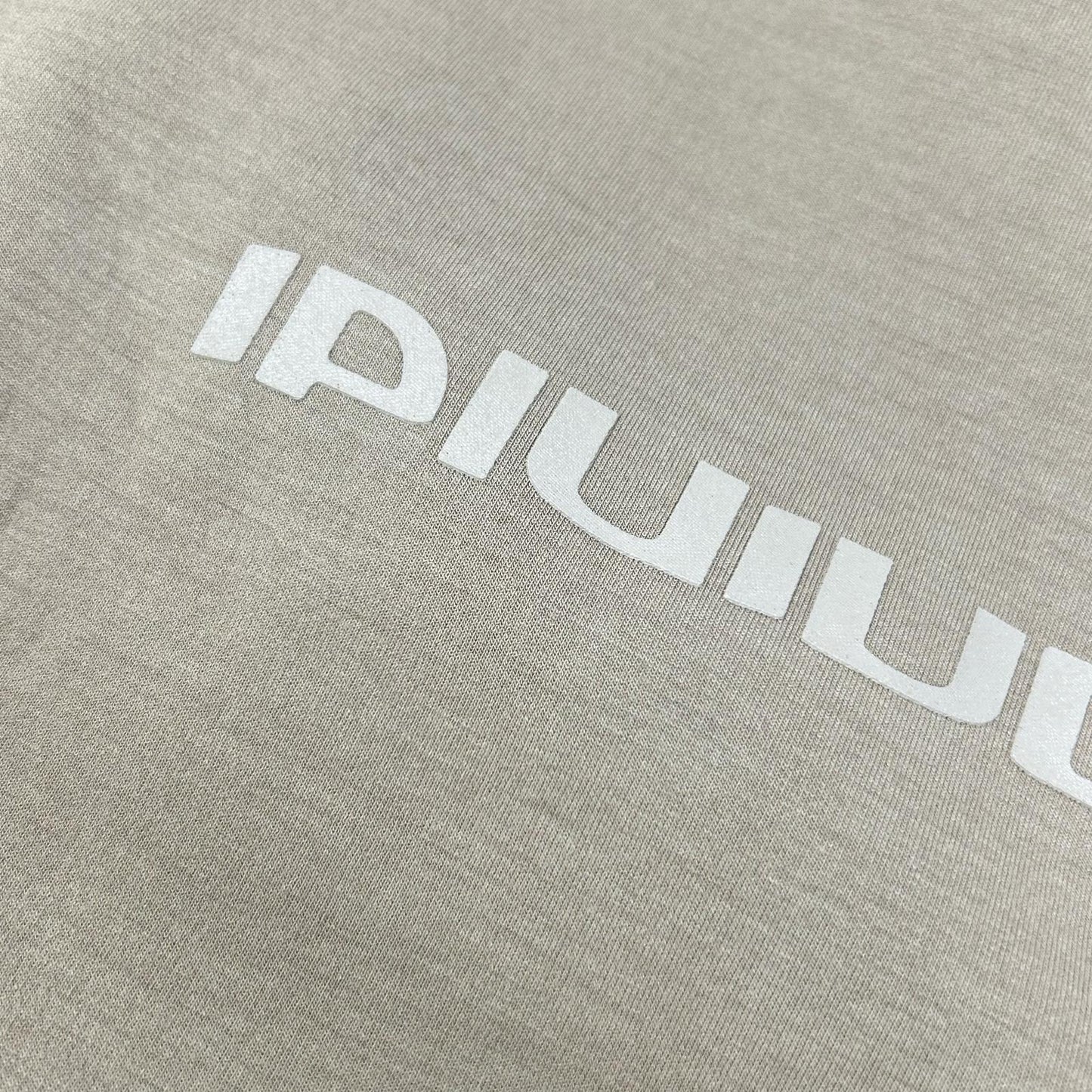 1piu1uguale3 ウノピゥウノウグァーレトレ MRT371-PRY118 カーキ S/S BIG CREW TEE ロゴプリントTシャツ トップス