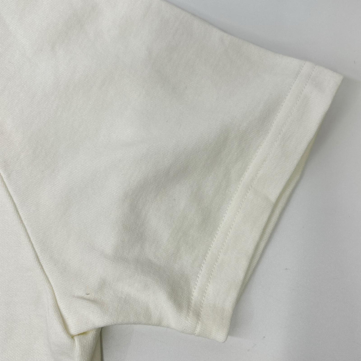 1piu1uguale3 MRT361-CTN062 White ROUND BIG TEE oversized T-shirt with side slits top