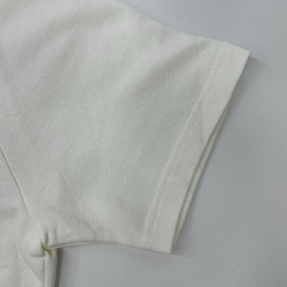 1piu1uguale3 MRT361-CTN062 White ROUND BIG TEE oversized T-shirt with side slits top