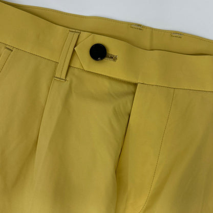 1piu1uguale3 MRP614-POE468 Yellow COMFY SLACKS comfort slacks pants bottoms