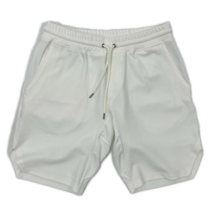 1piu1uguale3 ウノピゥウノウグァーレトレ MRP664-PEU013 ホワイト WIDE SHORTS スウェットハーフパンツ ボトムス