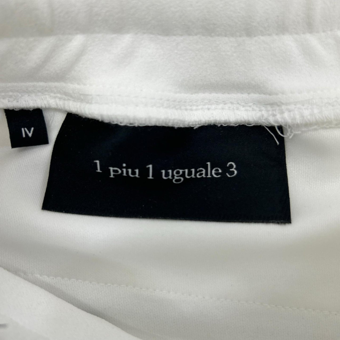 1piu1uguale3 ウノピゥウノウグァーレトレ MRP664-PEU013 ホワイト WIDE SHORTS スウェットハーフパンツ ボトムス