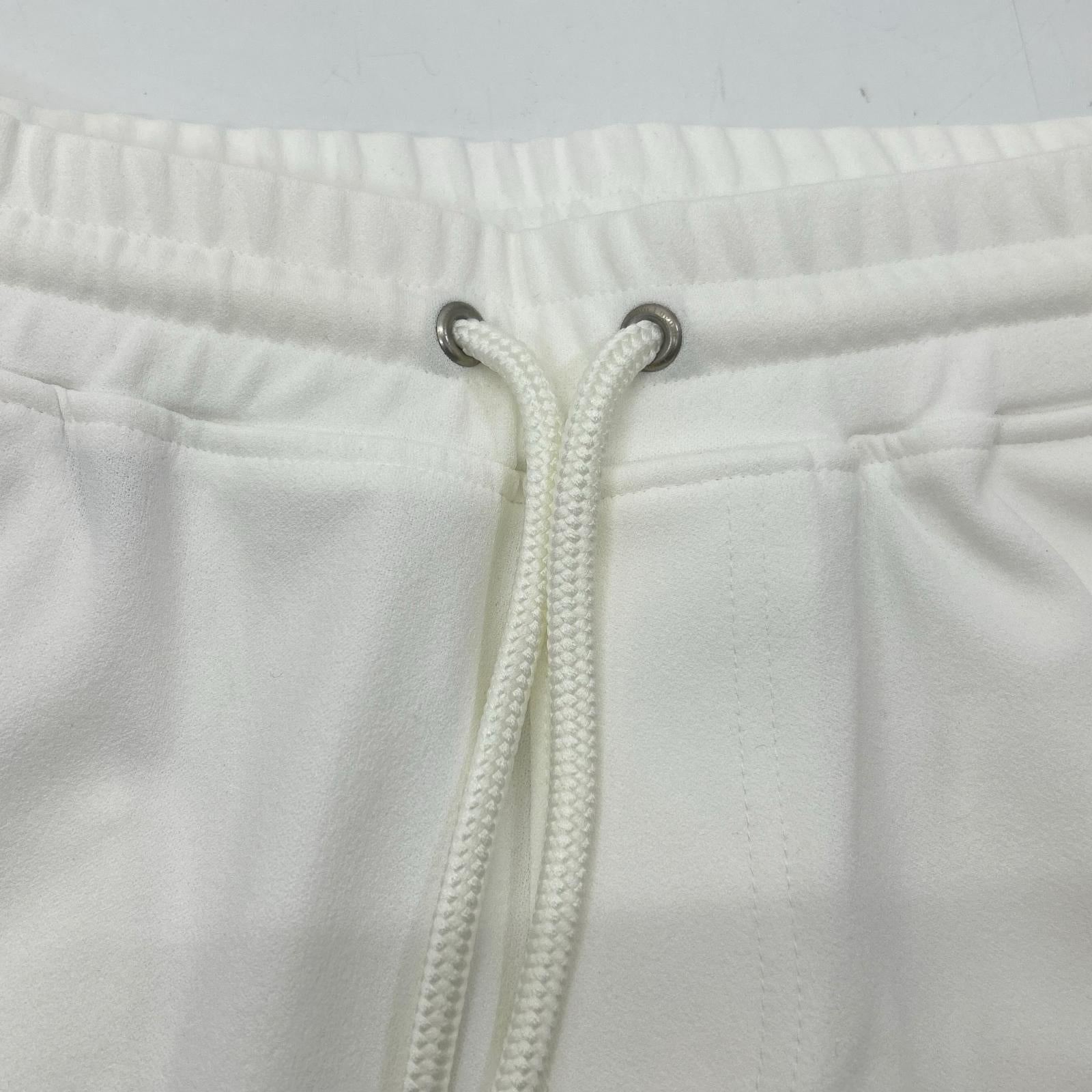 1piu1uguale3 ウノピゥウノウグァーレトレ MRP664-PEU013 ホワイト WIDE SHORTS スウェットハーフパンツ ボトムス