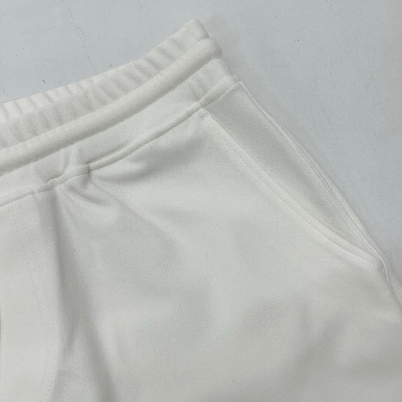 1piu1uguale3 ウノピゥウノウグァーレトレ MRP664-PEU013 ホワイト WIDE SHORTS スウェットハーフパンツ ボトムス