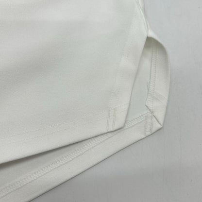 1piu1uguale3 ウノピゥウノウグァーレトレ MRP664-PEU013 ホワイト WIDE SHORTS スウェットハーフパンツ ボトムス