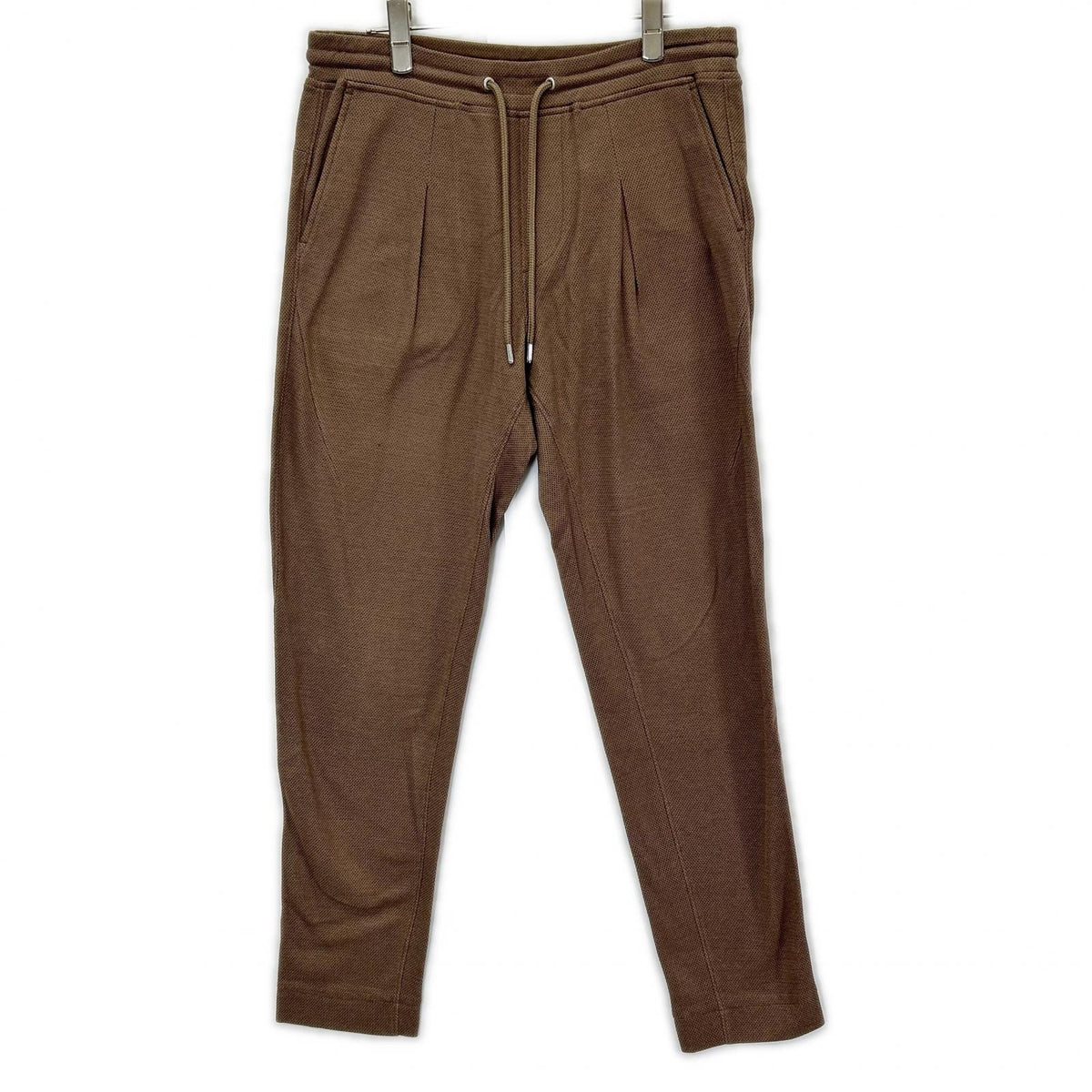 1piu1uguale3 ウノピゥウノウグァーレトレ MRP659-CTR024 ブラウン EZ SLACKS ドローストリングイージーパンツ ボトムス