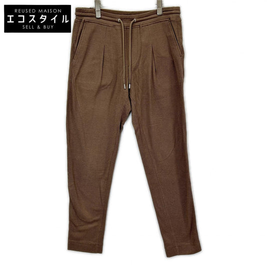 1piu1uguale3 ウノピゥウノウグァーレトレ MRP659-CTR024 ブラウン EZ SLACKS ドローストリングイージーパンツ ボトムス