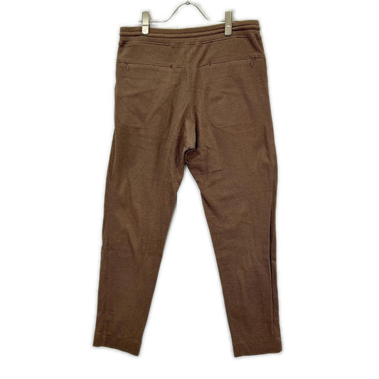 1piu1uguale3 ウノピゥウノウグァーレトレ MRP659-CTR024 ブラウン EZ SLACKS ドローストリングイージーパンツ ボトムス