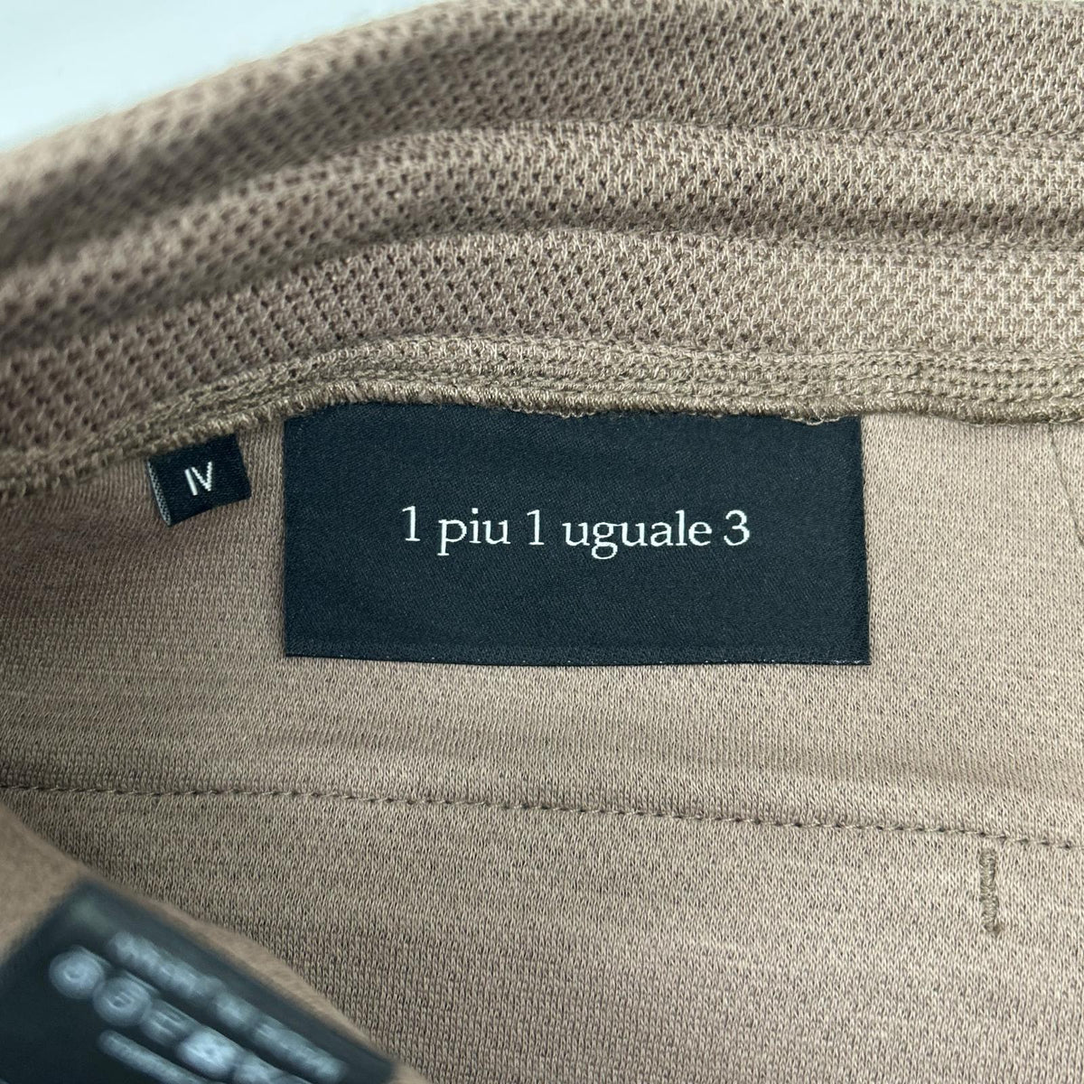 1piu1uguale3 ウノピゥウノウグァーレトレ MRP659-CTR024 ブラウン EZ SLACKS ドローストリングイージーパンツ ボトムス