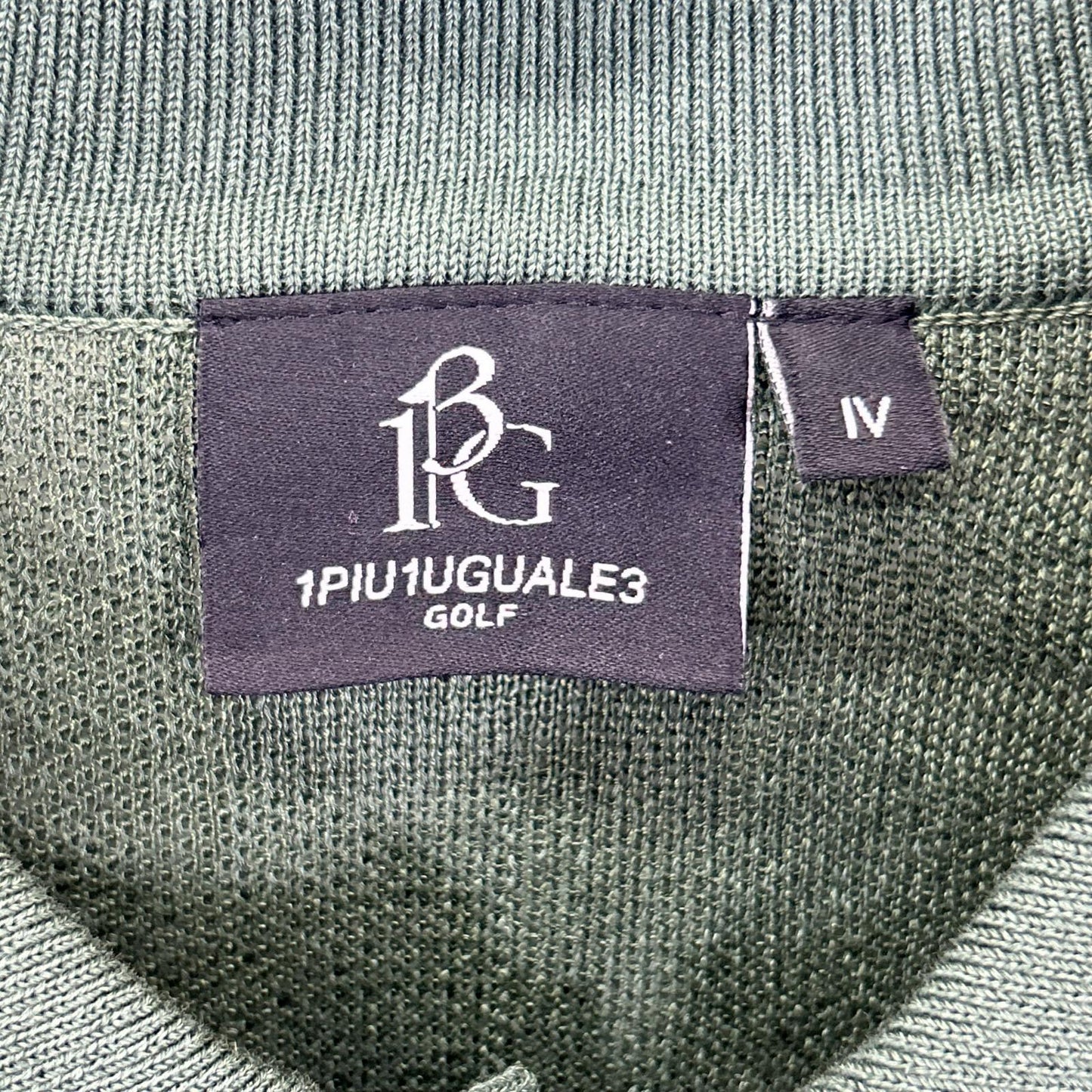 1piu1uguale3 ウノピゥウノウグァーレトレ 【GOLF】GRK049-POE427 グリーン 113 GOLF FLAGSHIP LIMITED KNIT POLO ニット半袖ポロシャツ トップス