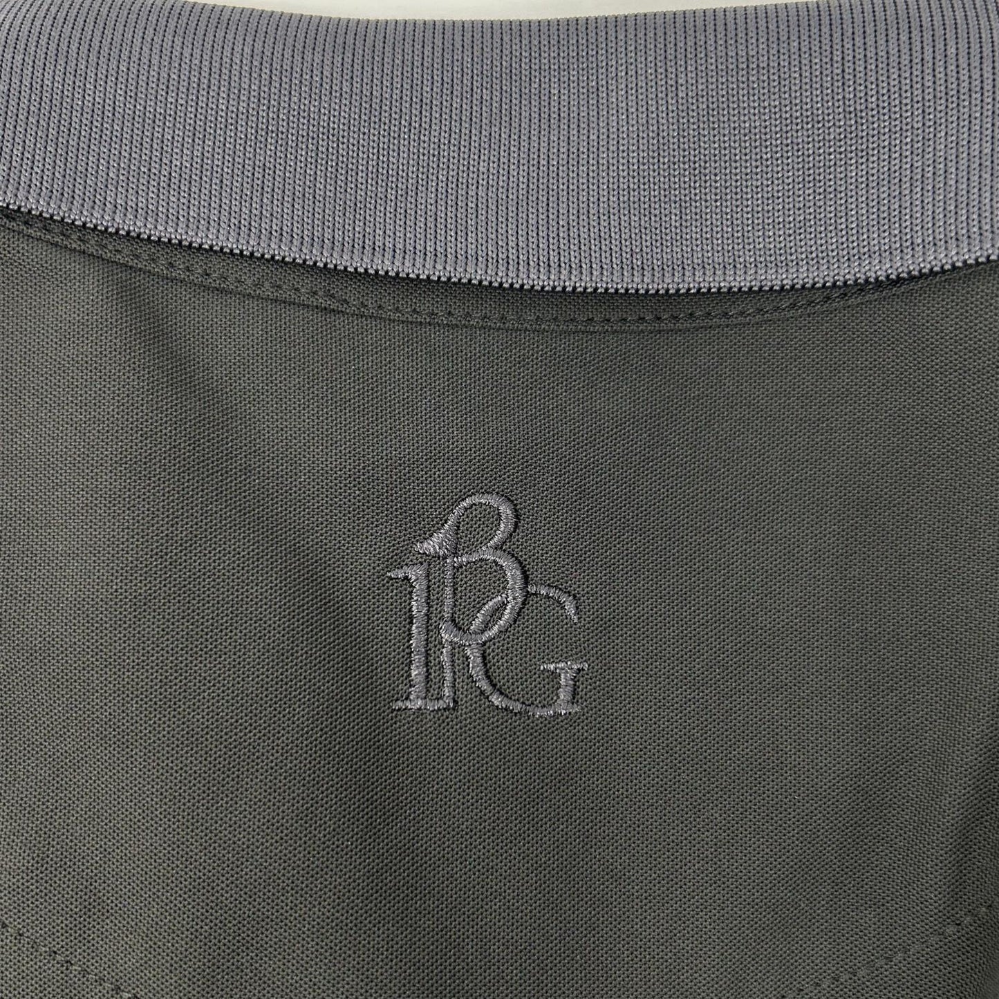 1piu1uguale3 ウノピゥウノウグァーレトレ 【GOLF】GCT005-GPE032 ブラック S/S MESH POLO メッシュ半袖ポロシャツ トップス