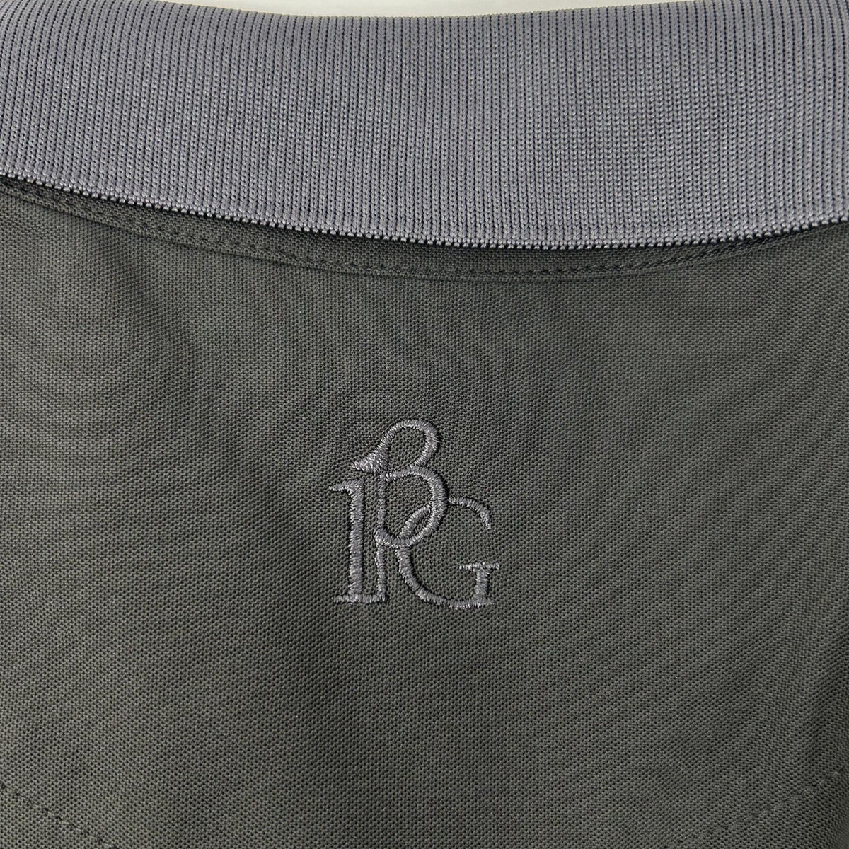 1piu1uguale3 ウノピゥウノウグァーレトレ 【GOLF】GCT005-GPE032 ブラック S/S MESH POLO メッシュ半袖ポロシャツ トップス