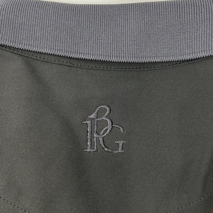 1piu1uguale3 ウノピゥウノウグァーレトレ 【GOLF】GCT005-GPE032 ブラック S/S MESH POLO メッシュ半袖ポロシャツ トップス