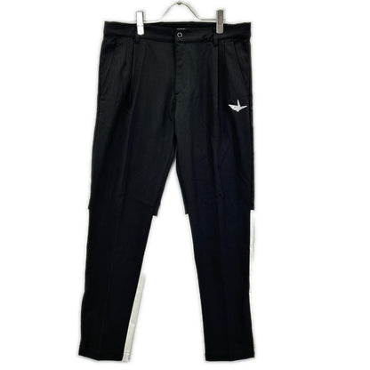 1piu1uguale3 Uno Più Uno Uguale Tre 【GOLF】【×Del Piero】GDP016-POE537 Charcoal Tucked Easy Pants Bottoms