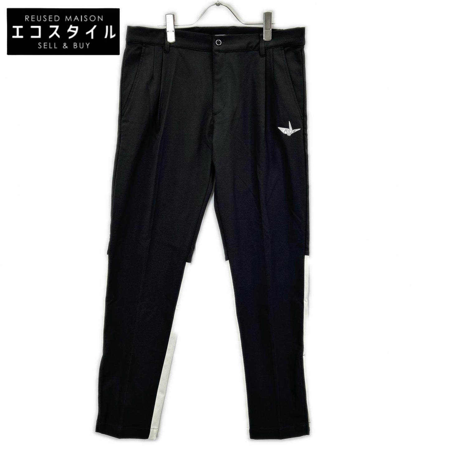 1piu1uguale3 Uno Più Uno Uguale Tre 【GOLF】【×Del Piero】GDP016-POE537 Charcoal Tucked Easy Pants Bottoms
