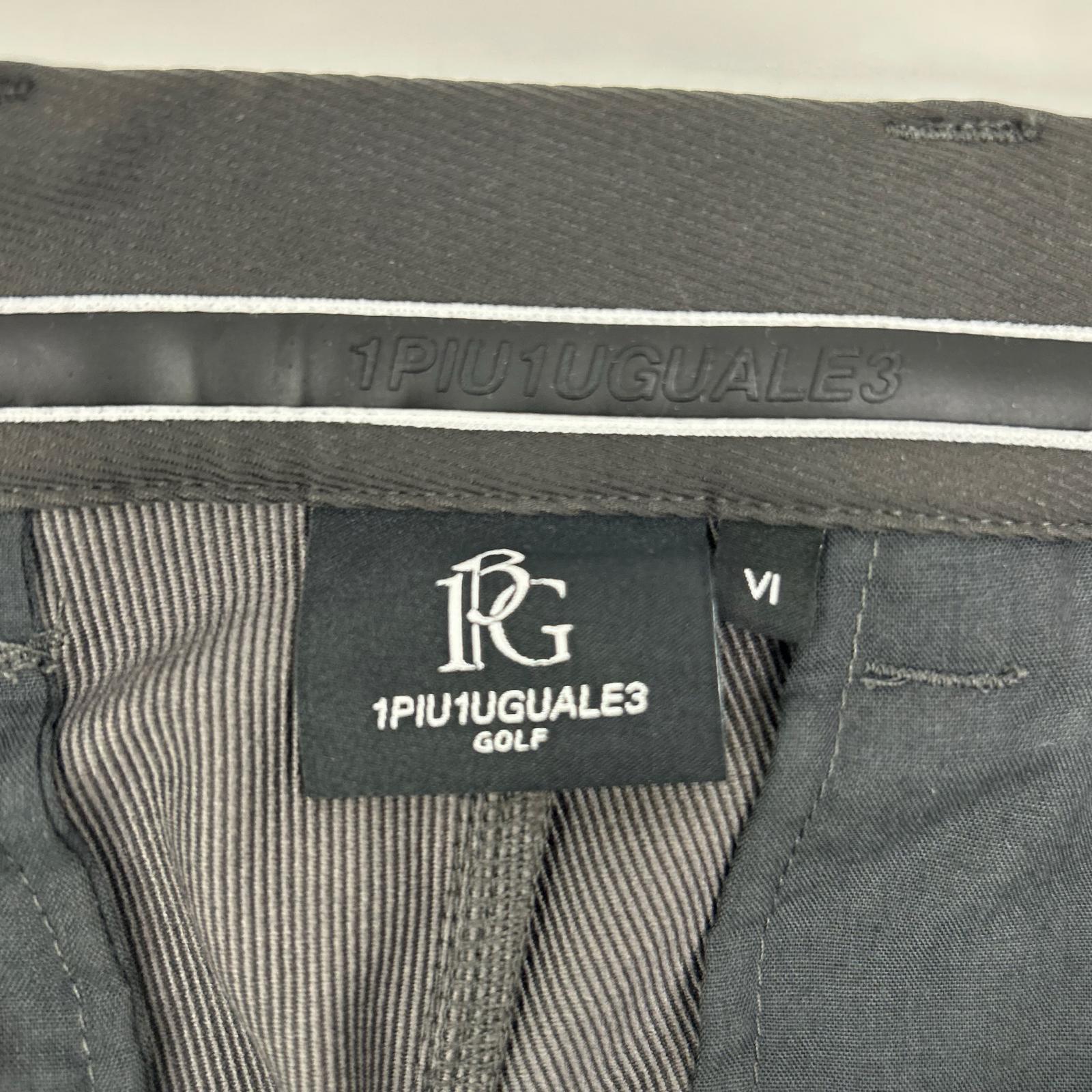 1piu1uguale3 Uno Più Uno Uguale Tre 【GOLF】【×Del Piero】GDP016-POE537 Charcoal Tucked Easy Pants Bottoms
