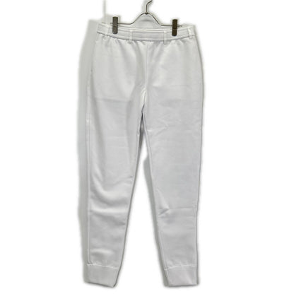 1piu1uguale3 ウノピゥウノウグァーレトレ 【GOLF】【×戸賀敬城】GRK046-POE425 ホワイト KNIT RIB PANTS イージーパンツ ボトムス