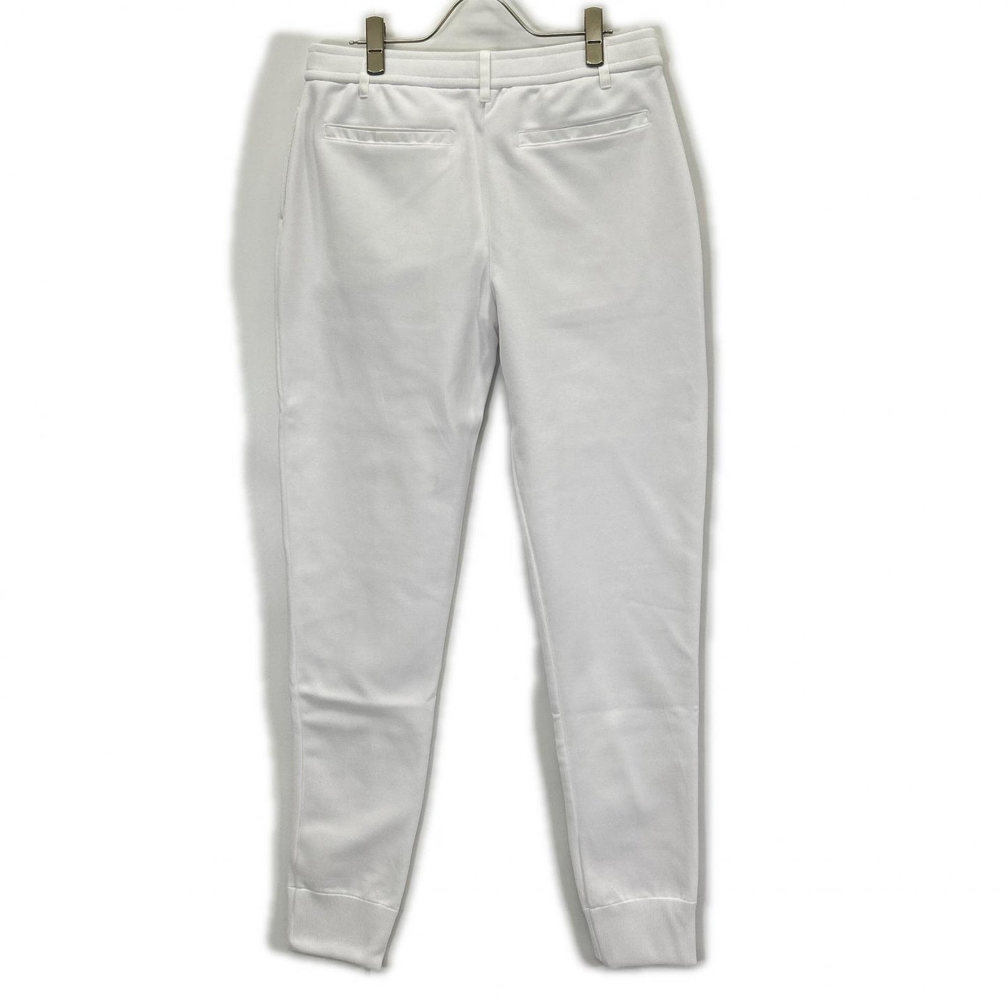 1piu1uguale3 ウノピゥウノウグァーレトレ 【GOLF】【×戸賀敬城】GRK046-POE425 ホワイト KNIT RIB PANTS イージーパンツ ボトムス