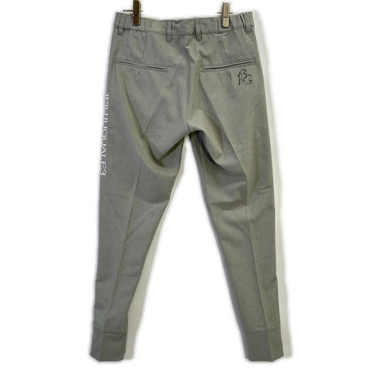 1piu1uguale3 ウノピゥウノウグァーレトレ 【GOLF】【×戸賀敬城】GRP064-POE340 グレー PINTUCK PANTS センタープレススラックスパンツ ボトムス