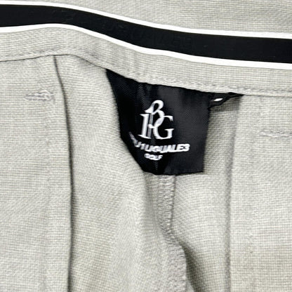 1piu1uguale3 ウノピゥウノウグァーレトレ 【GOLF】【×戸賀敬城】GRP064-POE340 グレー PINTUCK PANTS センタープレススラックスパンツ ボトムス