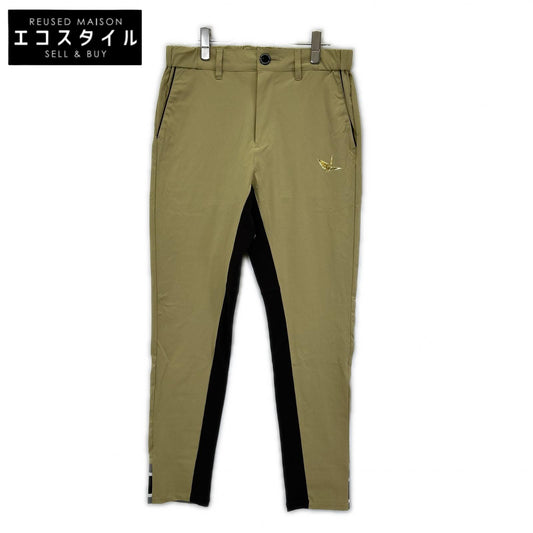 1piu1uguale3 ウノピゥウノウグァーレトレ 【GOLF】GRP170-NYU108 ベージュ RIB PANTS ストレッチパンツ ボトムス