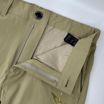 1piu1uguale3 ウノピゥウノウグァーレトレ 【GOLF】GRP170-NYU108 ベージュ RIB PANTS ストレッチパンツ ボトムス