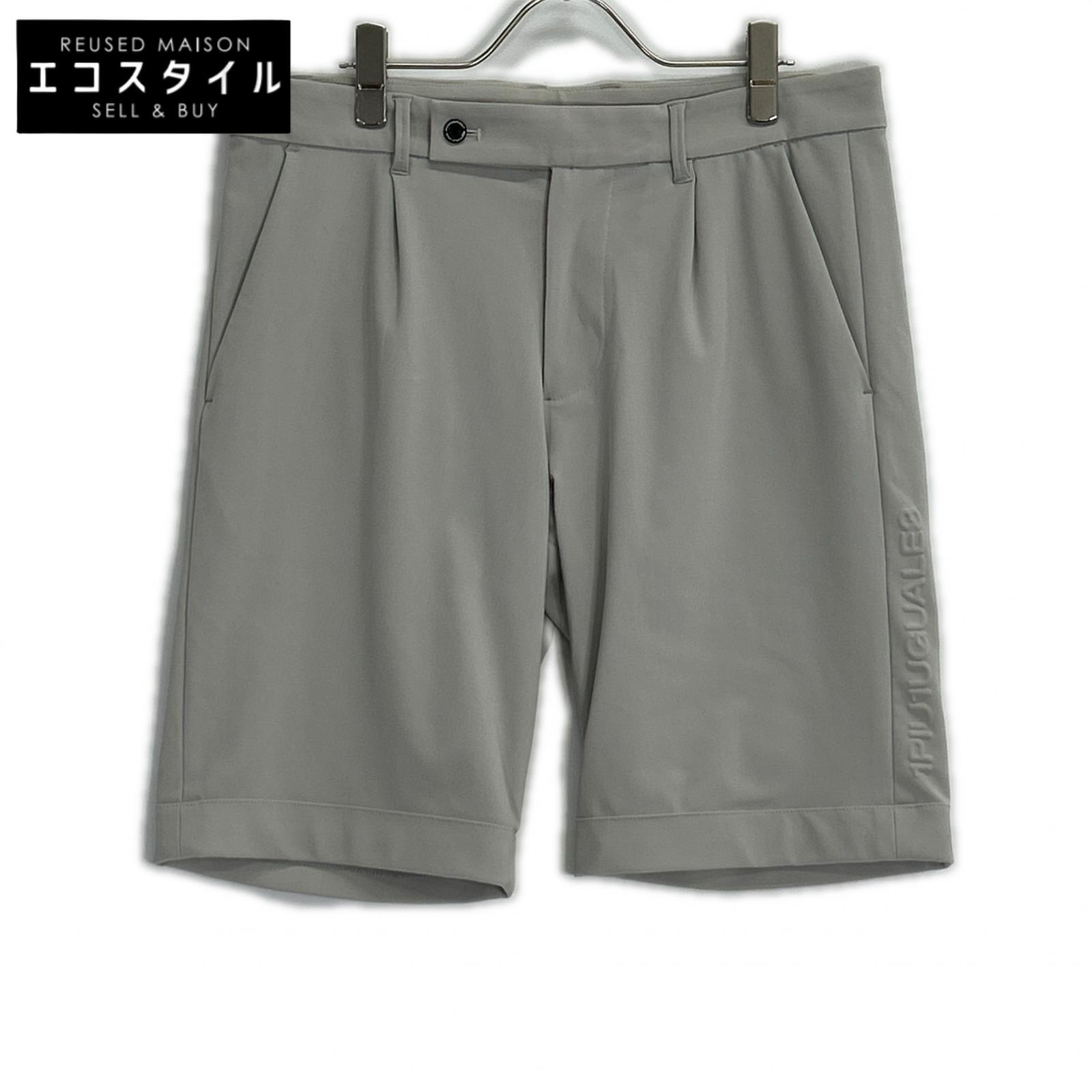 1piu1uguale3 ウノピゥウノウグァーレトレ 【GOLF】【×戸賀敬城】GRP111-POE463 グレー SHORTS TOGA LIMITED MODEL ショートパンツ ボトムス