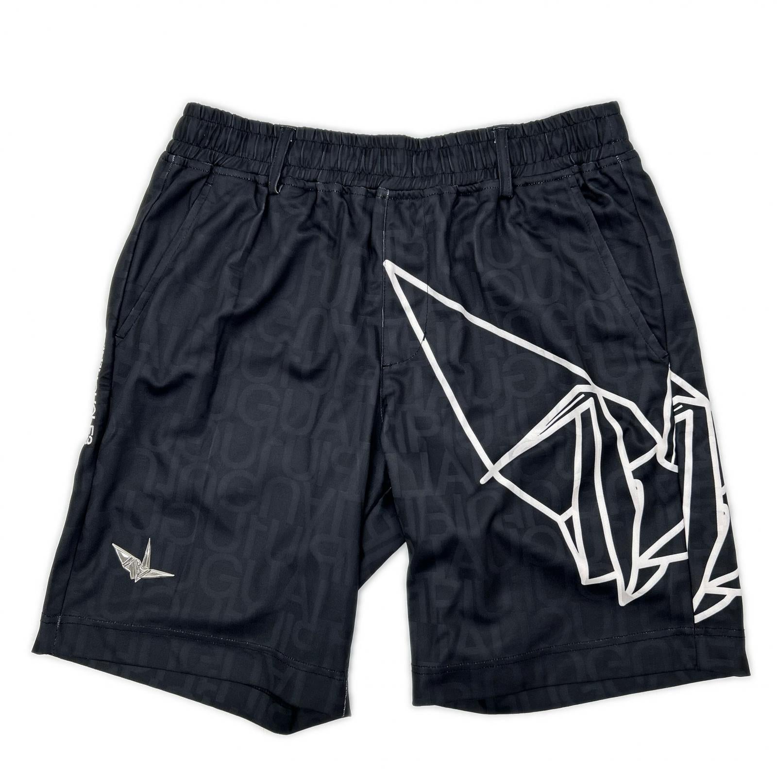 1piu1uguale3 ウノピゥウノウグァーレトレ 【GOLF】GRP178-GPE005 ブラック 113 GOLF JACQUARD SHORTS ショートパンツ ボトムス