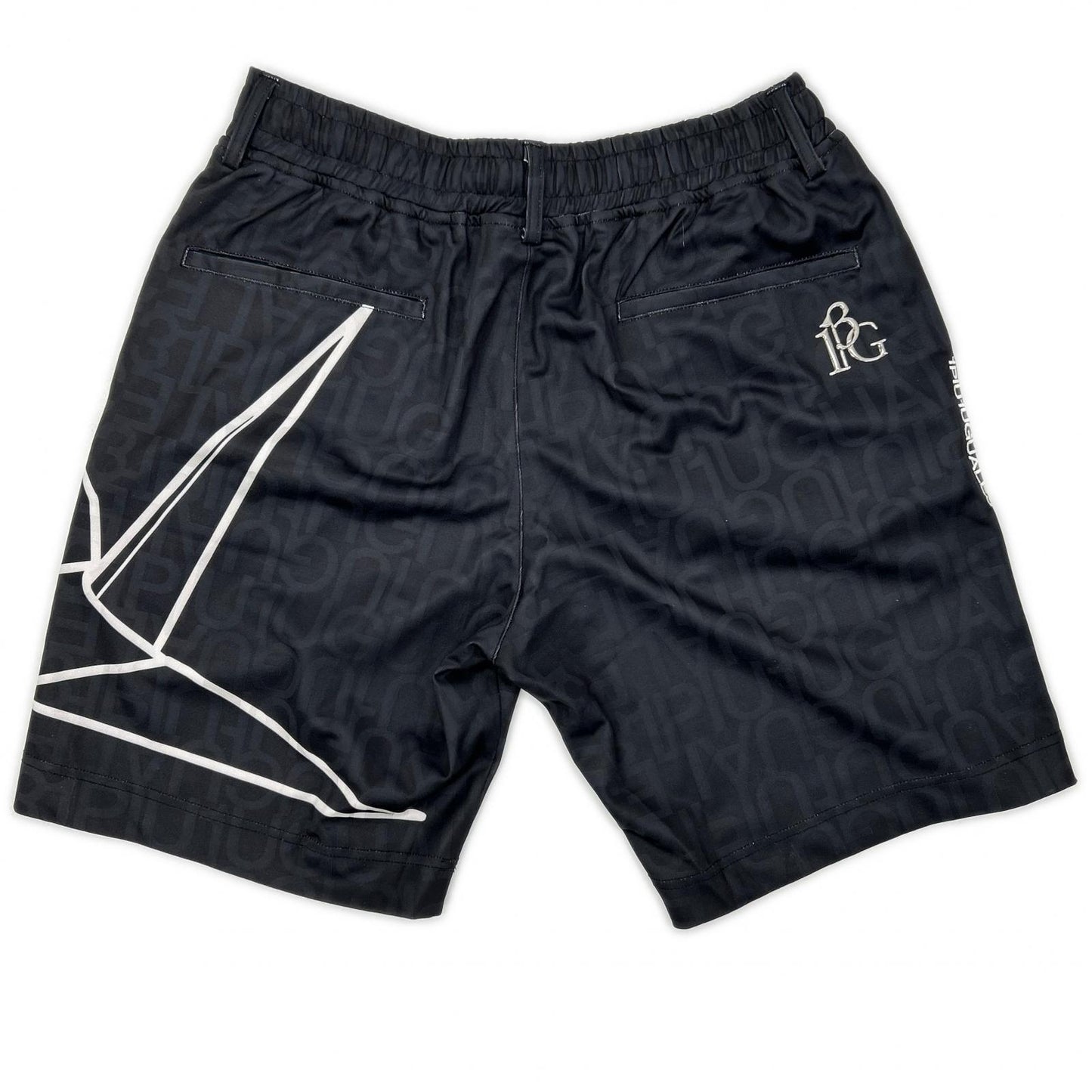 1piu1uguale3 ウノピゥウノウグァーレトレ 【GOLF】GRP178-GPE005 ブラック 113 GOLF JACQUARD SHORTS ショートパンツ ボトムス