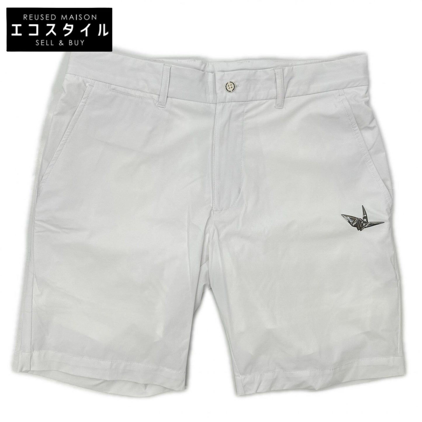 1piu1uguale3 ウノピゥウノウグァーレトレ 【GOLF】GRP186-GPU003 ホワイト 113 GOLF SHORT PANTS ショートパンツ ボトムス