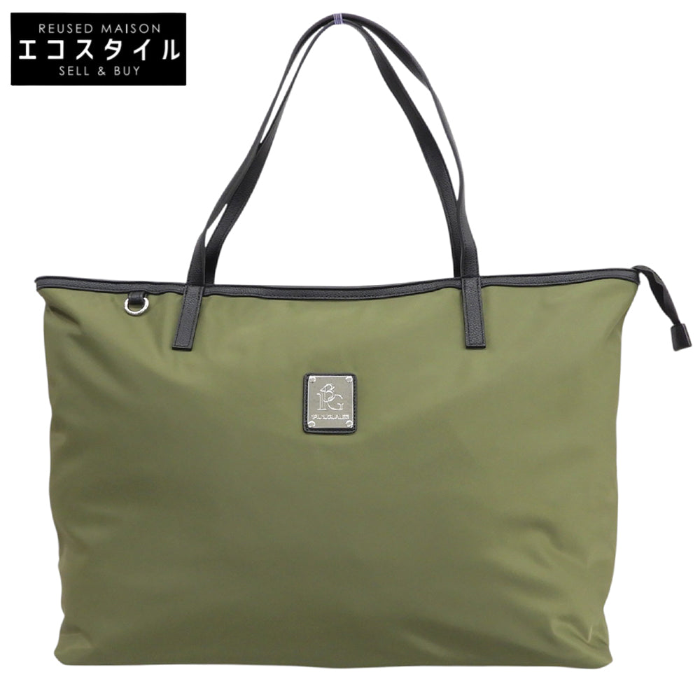 1piu1uguale3 ウノピゥウノウグァーレトレ 美品 【GOLF】 TOTE BAG LARGE ナイロン トートバッグ メンズ カーキ GRC359-NYU085 トートバッグ