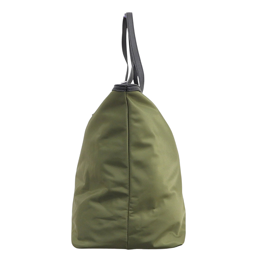 1piu1uguale3 ウノピゥウノウグァーレトレ 美品 【GOLF】 TOTE BAG LARGE ナイロン トートバッグ メンズ カーキ GRC359-NYU085 トートバッグ