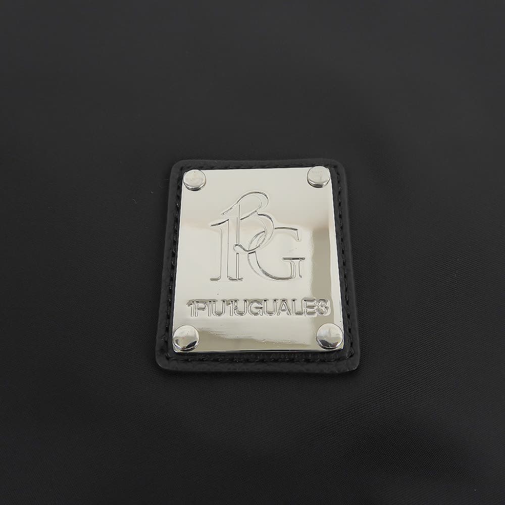 1piu1uguale3 ウノピゥウノウグァーレトレ 美品 【GOLF】 BOSTON BAG ナイロン ボストンバッグ メンズ 黒 ブラック GRG356-NYU085 ボストンバッグ
