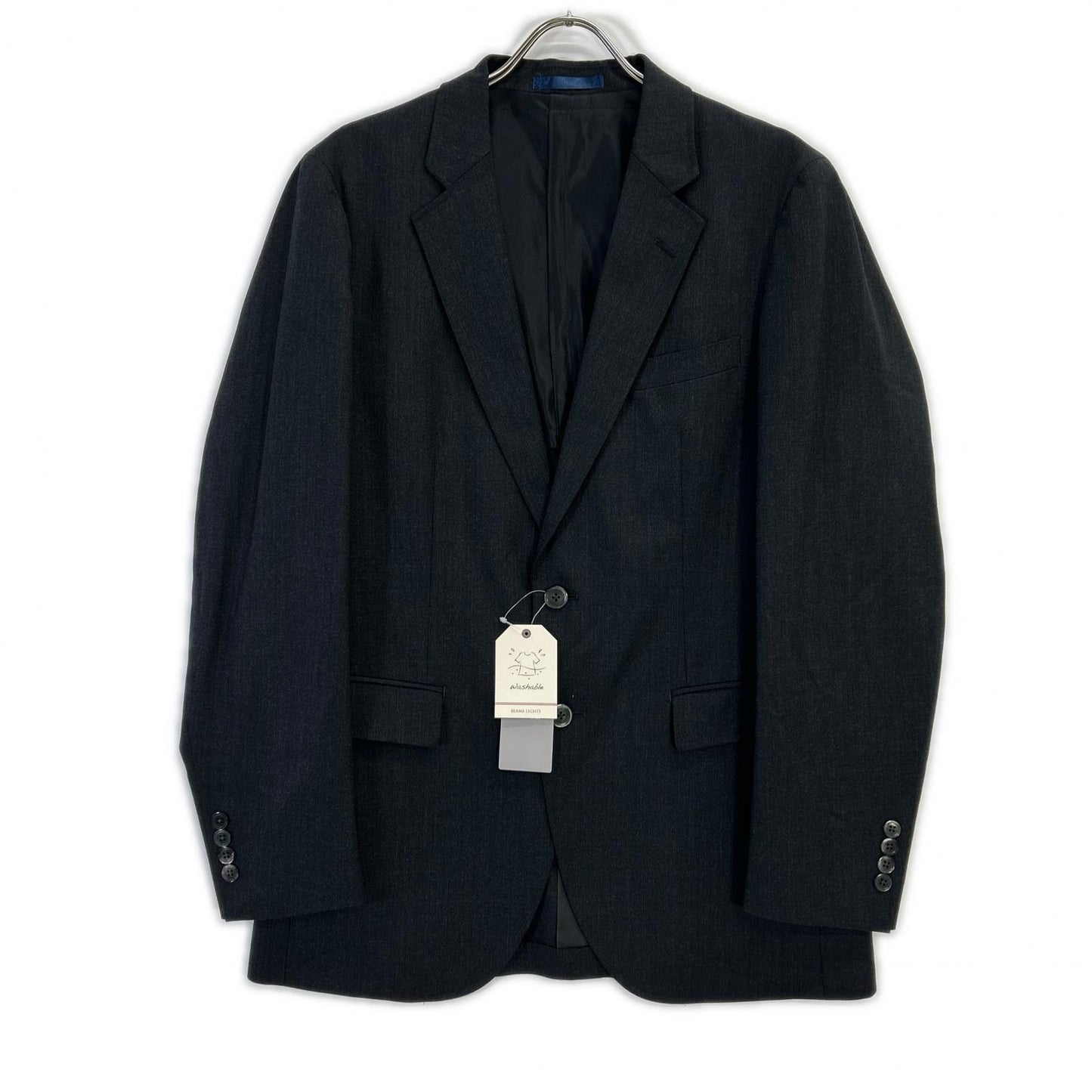 BEAMS Lights ビームスライツ ブラック 2B ノッチドラペル センターベント ジャケット ジャケット