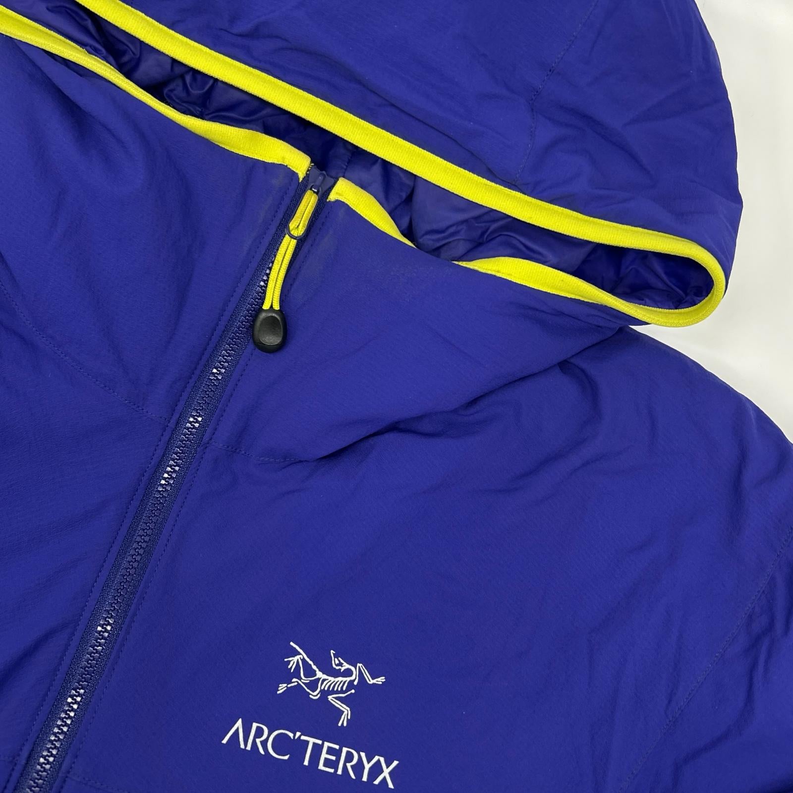 ARC'TERYX アークテリクス 02T-93102 ブルー×イエロー ATOM HOODY/アトムフーディ ジャケット ジャケット