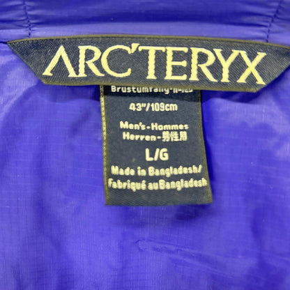 ARC'TERYX アークテリクス 02T-93102 ブルー×イエロー ATOM HOODY/アトムフーディ ジャケット ジャケット