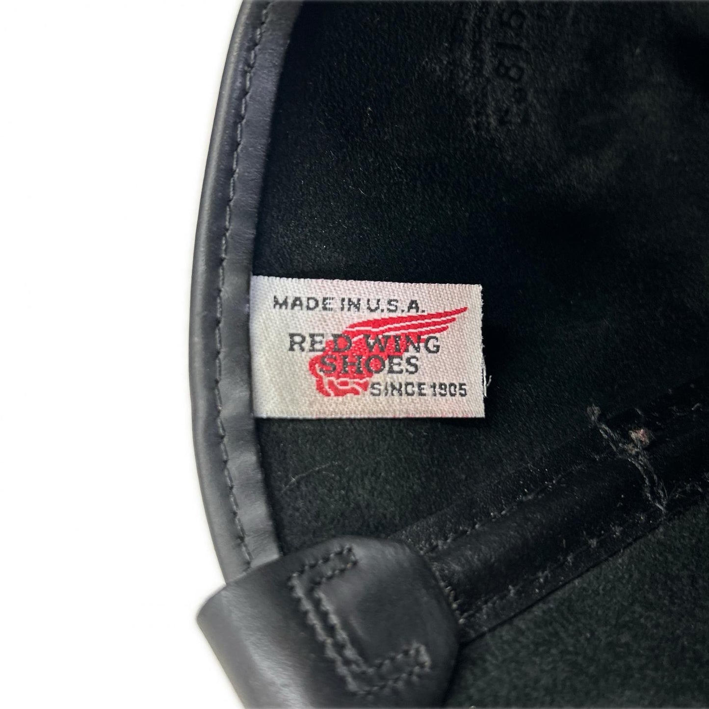 Red Wing レッドウィング 98's-00's 縦刺繍羽タグ 8155 レザー ペコスブーツ シューズ