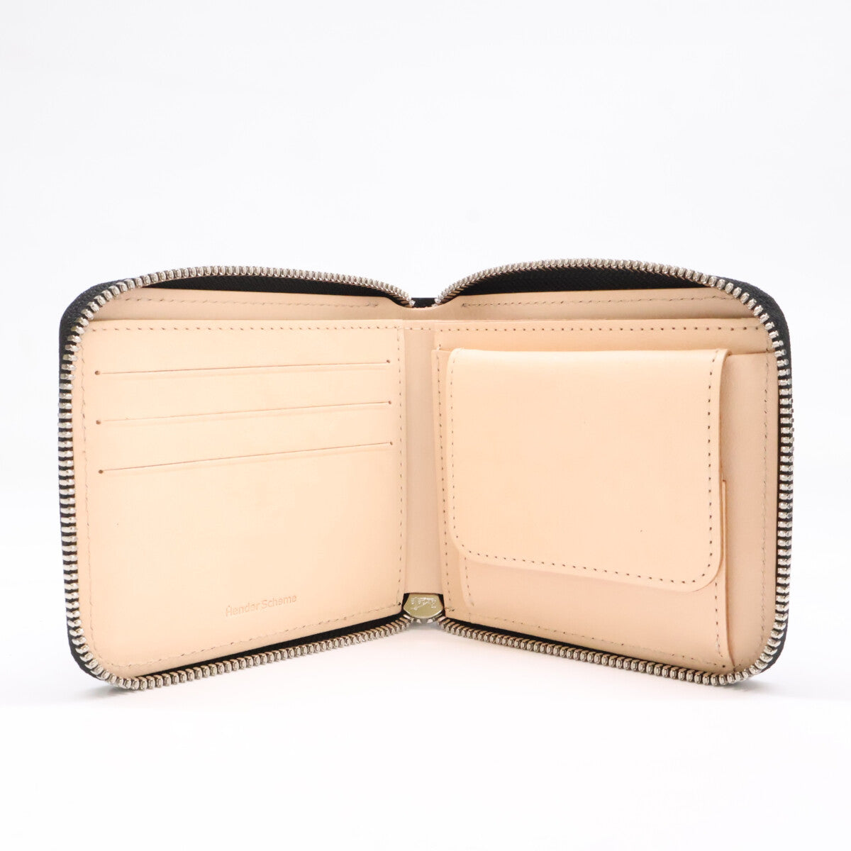Hender Scheme エンダースキーマ 【新品同様】horizontal zip purse カウレザー ラウンドジップ 2つ折り財布 二つ折り財布（小銭入れあり）