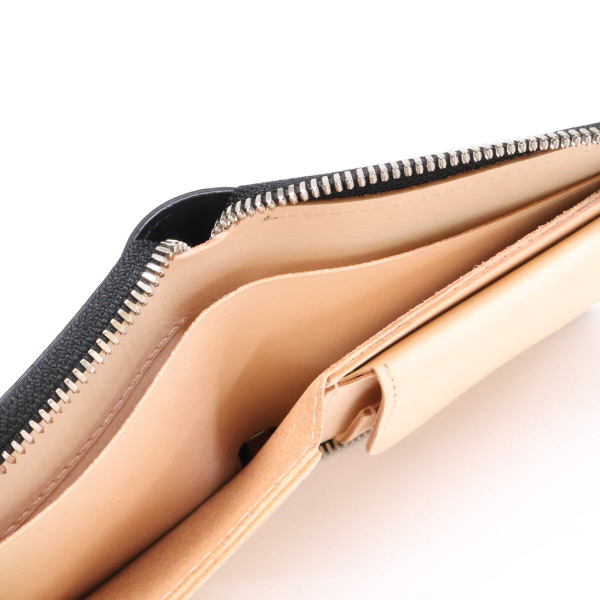 Hender Scheme エンダースキーマ 【新品同様】horizontal zip purse カウレザー ラウンドジップ 2つ折り財布 二つ折り財布（小銭入れあり）