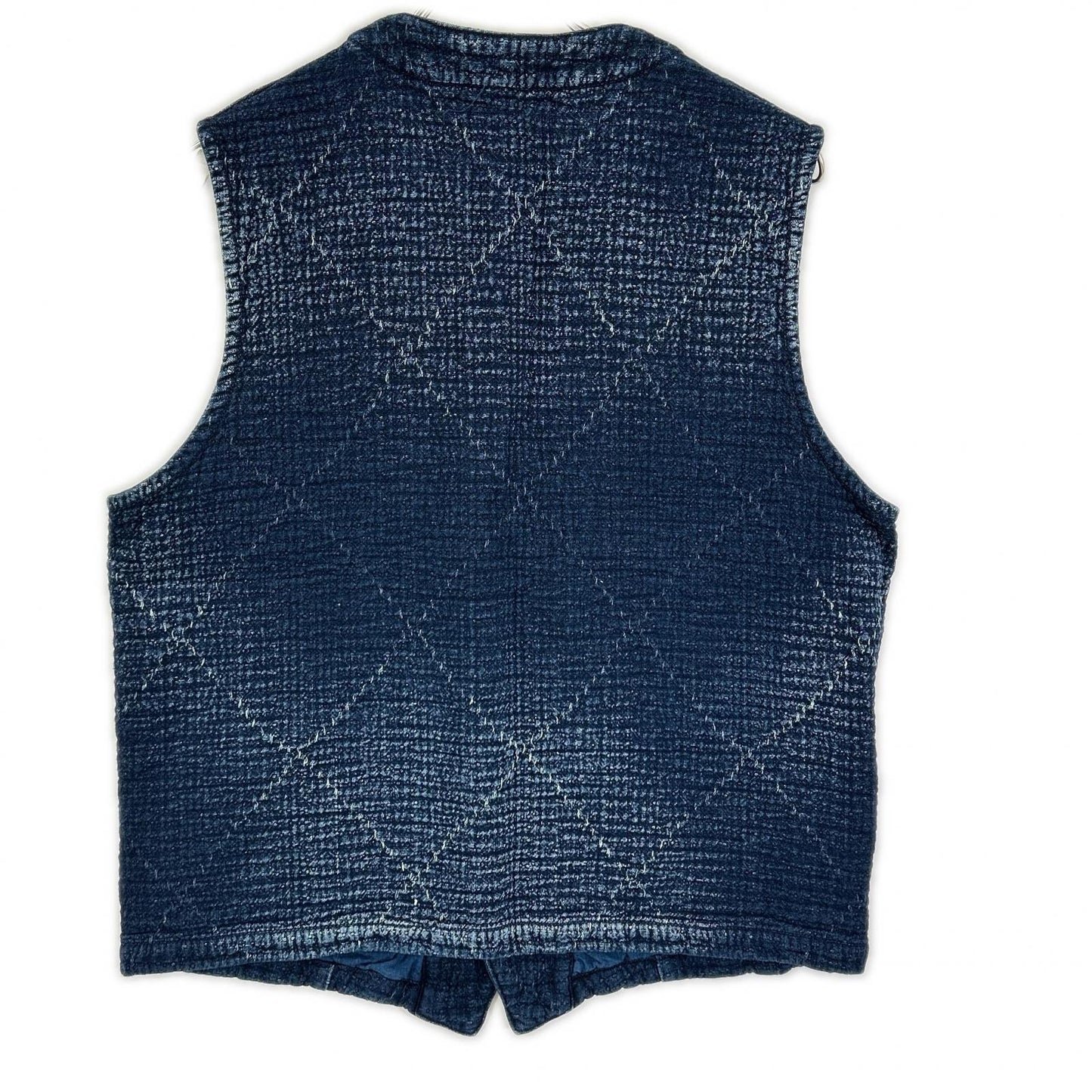 Porter Classic ポータークラシック インディゴ KENDO×SASHIKO 刺し子 デニムオーバーベスト ベスト