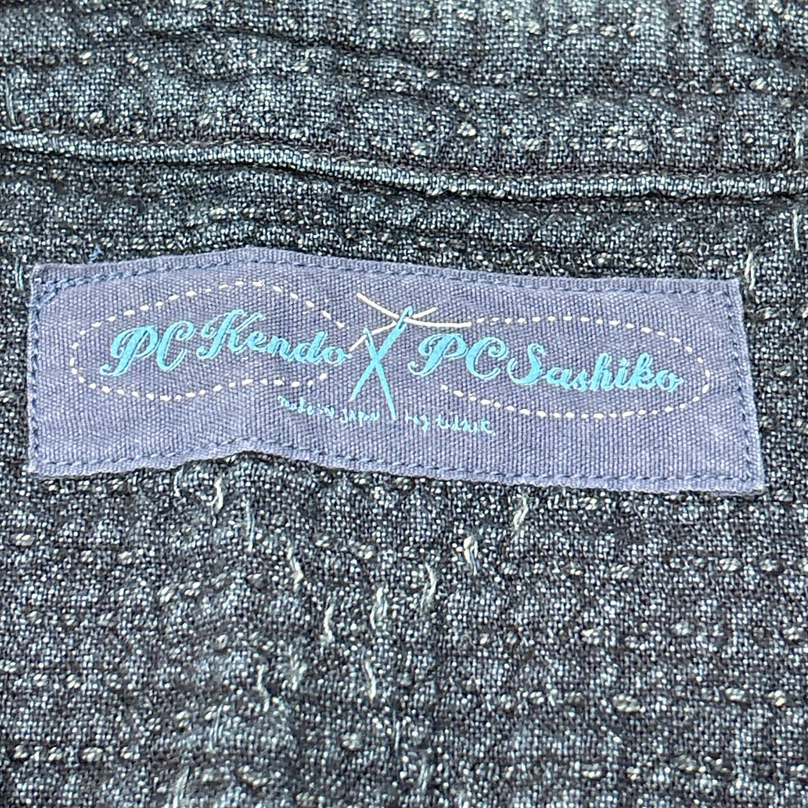 Porter Classic ポータークラシック インディゴ KENDO×SASHIKO 刺し子 デニムオーバーベスト ベスト
