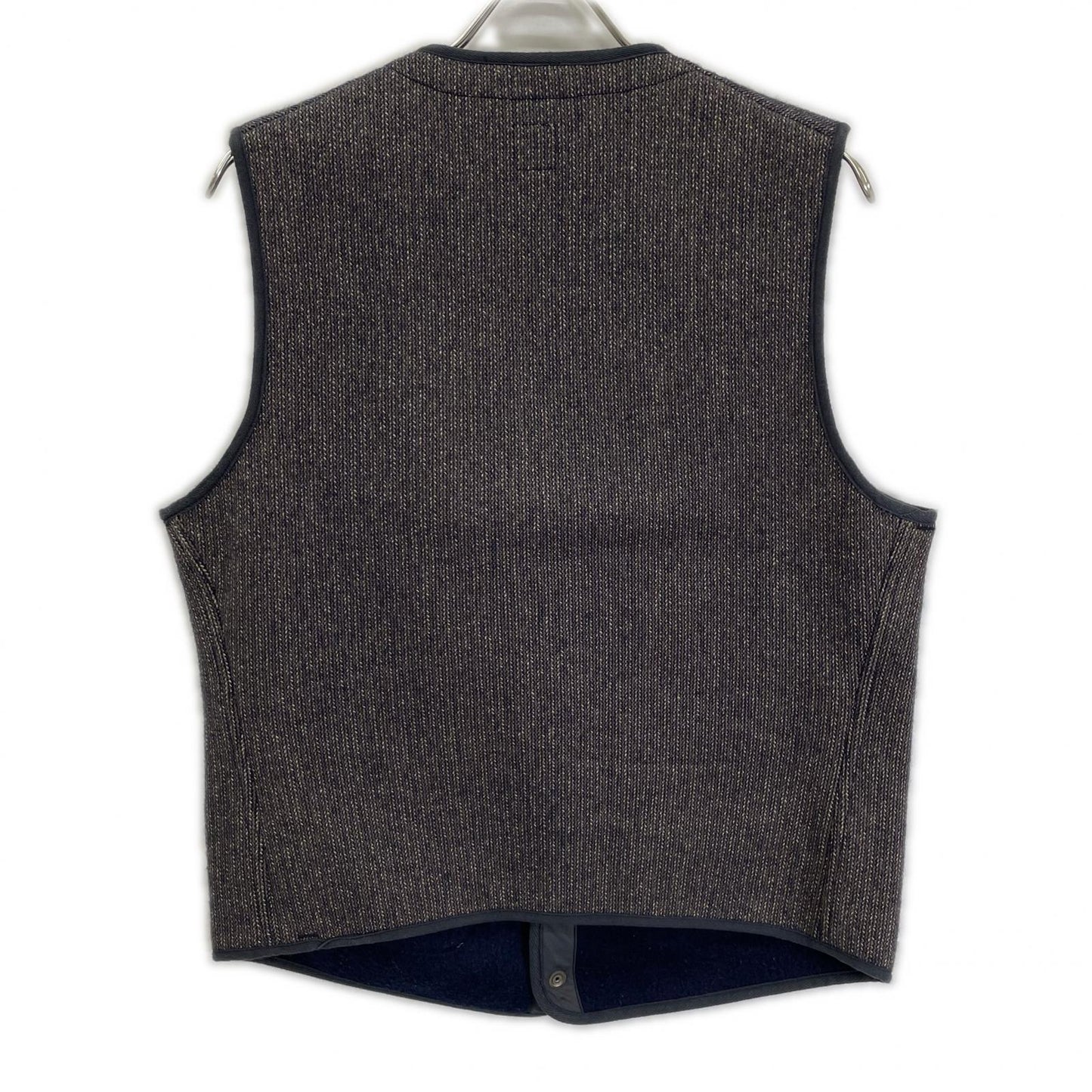 ANATOMICA アナトミカ 530-452-07 グレー/SALT&PEPPER BEACH CLOTH VEST ニットベスト ジレ ベスト