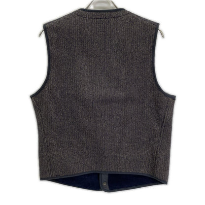 ANATOMICA アナトミカ 530-452-07 グレー/SALT&PEPPER BEACH CLOTH VEST ニットベスト ジレ ベスト