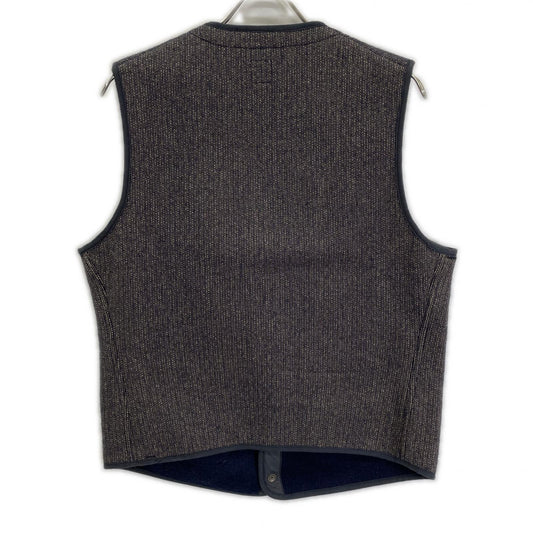 ANATOMICA アナトミカ 530-452-07 グレー/SALT&PEPPER BEACH CLOTH VEST ニットベスト ジレ ベスト