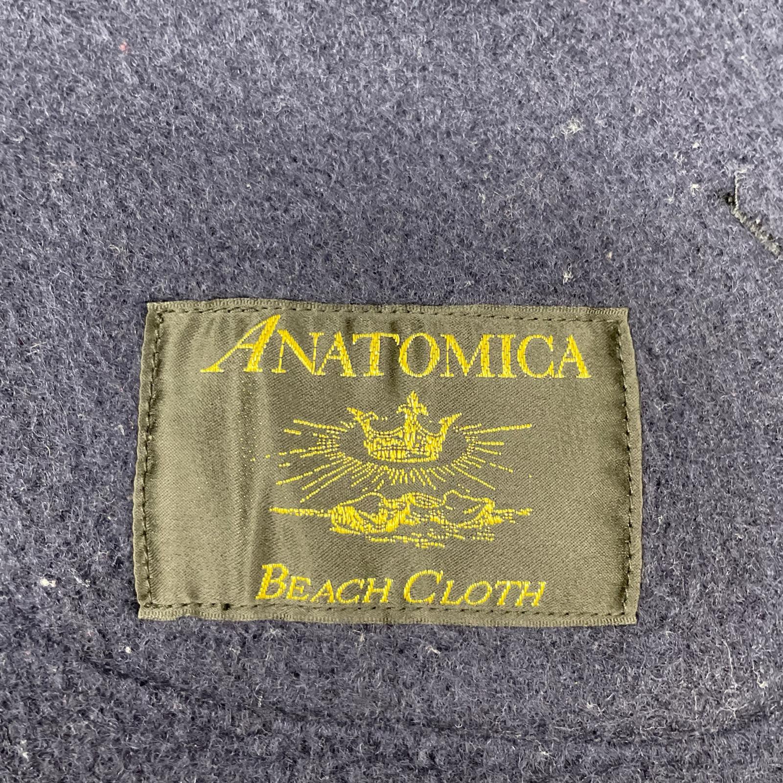 ANATOMICA アナトミカ 530-452-07 グレー/SALT&PEPPER BEACH CLOTH VEST ニットベスト ジレ ベスト