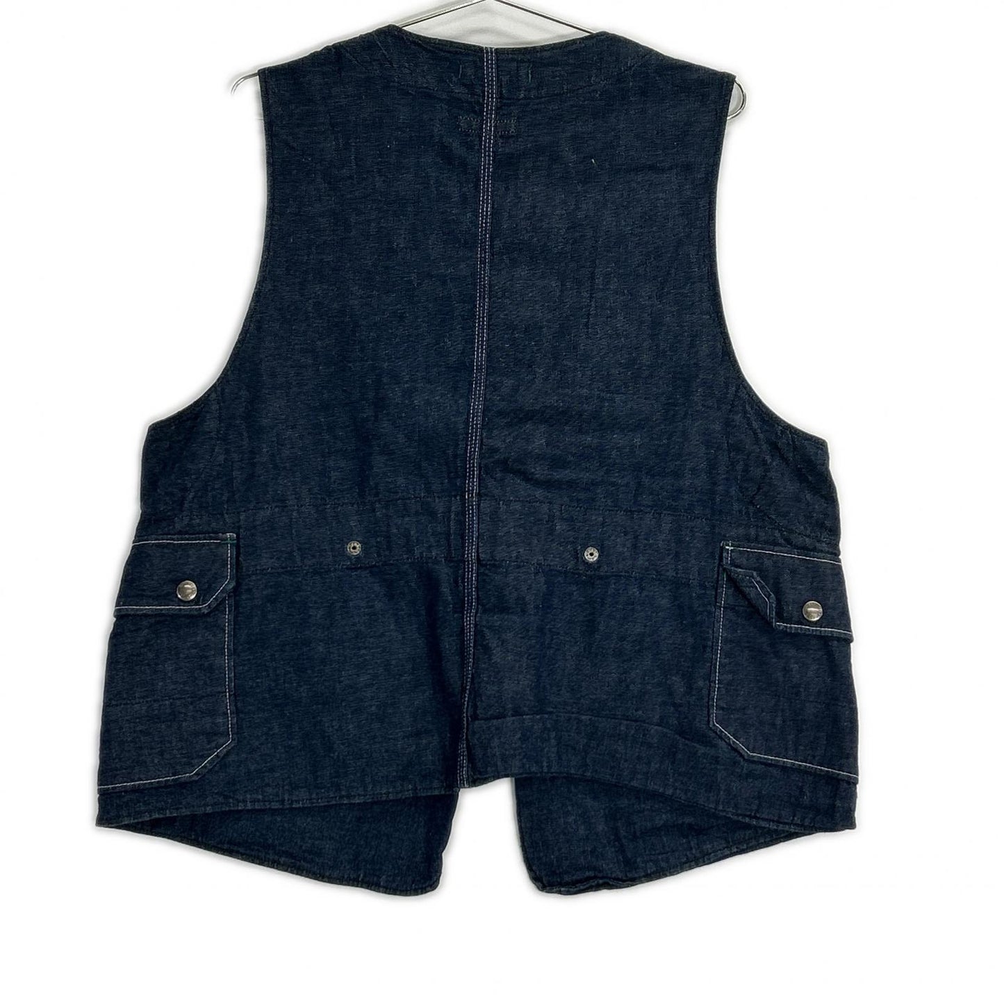 Engineered Garments エンジニアードガーメンツ インディゴ Upland Vest/アップランドベスト デニムベスト ベスト